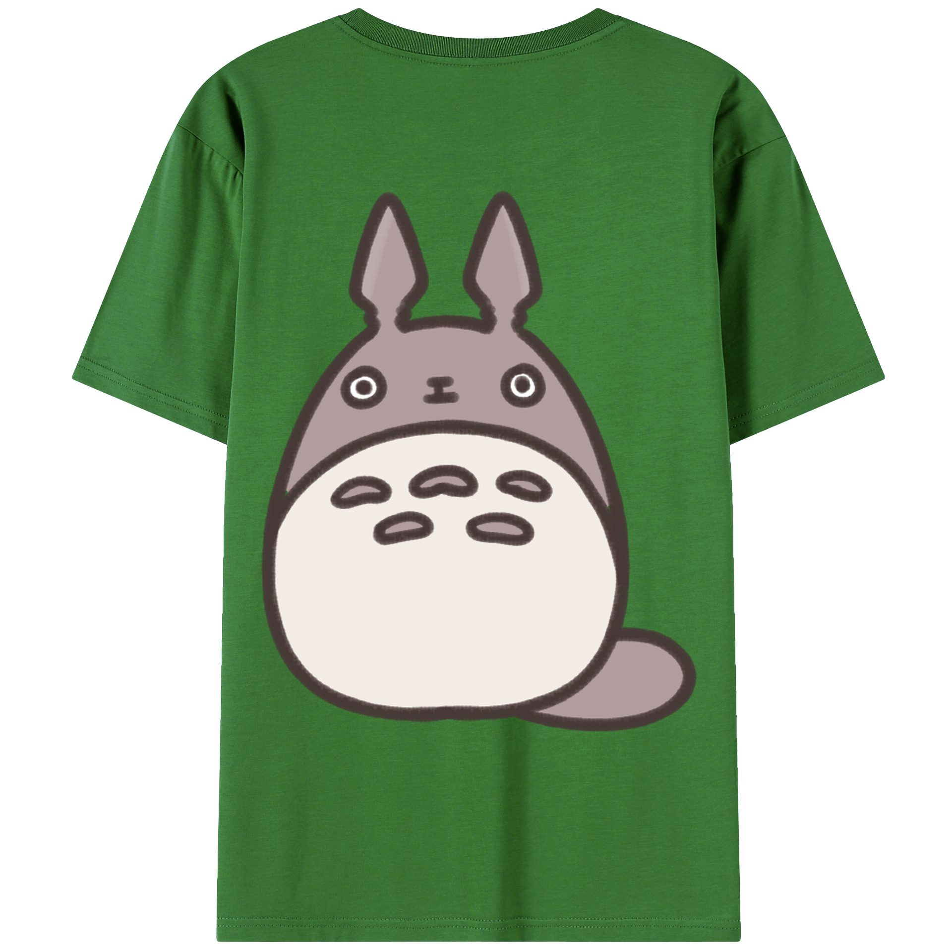 （画像用） となりのトトロ 草壁メイ 草壁サツキ My Neighbor Totoro Satsuki Kusakabe Mei Kusakabe レディース半袖Tシャツ(バックプリント)